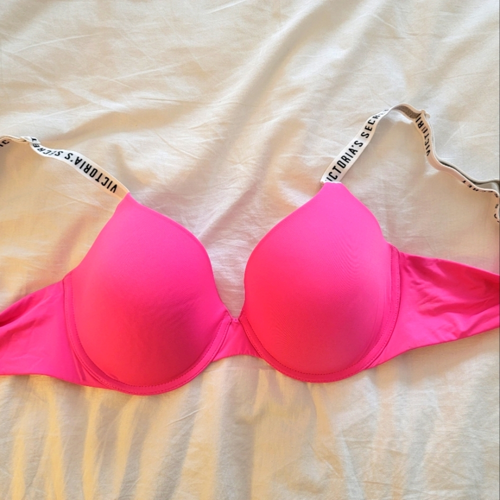 VS sz 36C hot pink bra